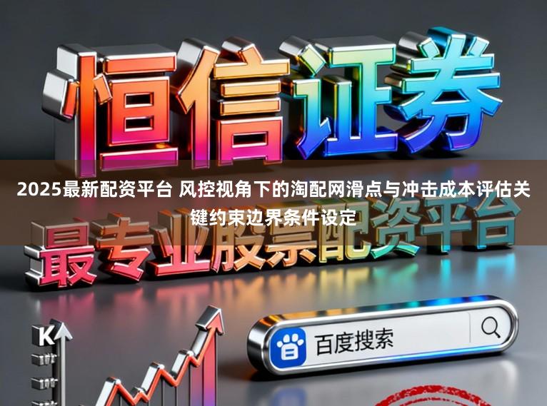 2025最新配资平台 风控视角下的淘配网滑点与冲击成本评估关键约束边界条件设定