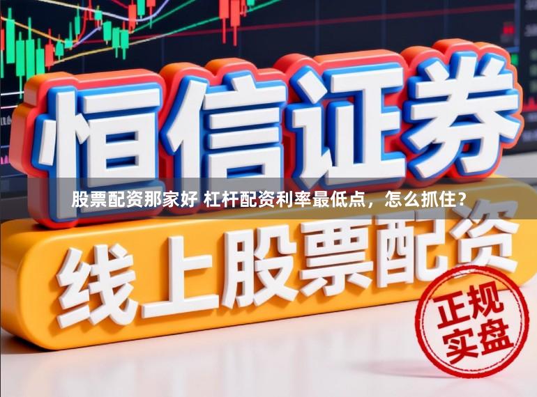 股票配资那家好 杠杆配资利率最低点，怎么抓住？