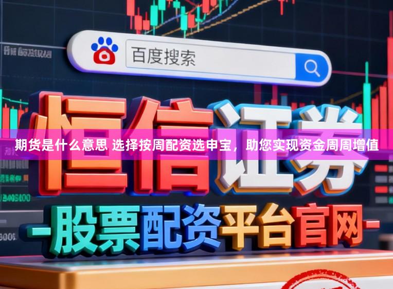 期货是什么意思 选择按周配资选申宝，助您实现资金周周增值